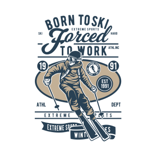 Born To Ski T-Shirt