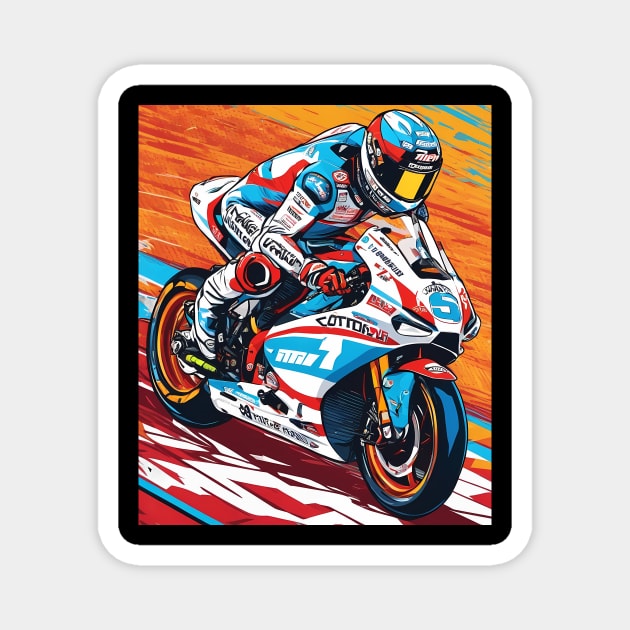Motorcycle Club Magnet by animegirlnft