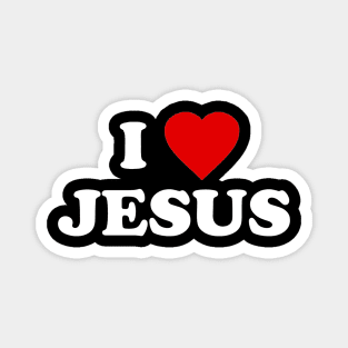 i love jesus Magnet