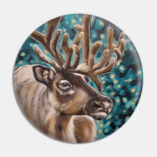 Caribou Reindeer Pin