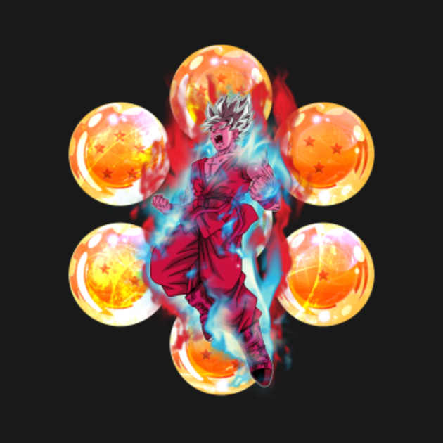 Goku Super Saiyan Blue Kaioken 10x - Dragon Ball Z - T ...