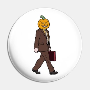 Dwight Pumpkin work Pin