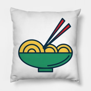 Bowl of Noodles Pillow