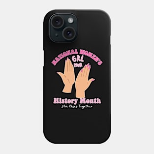 National Women's History Month Womens History Month 2024 Phone Case