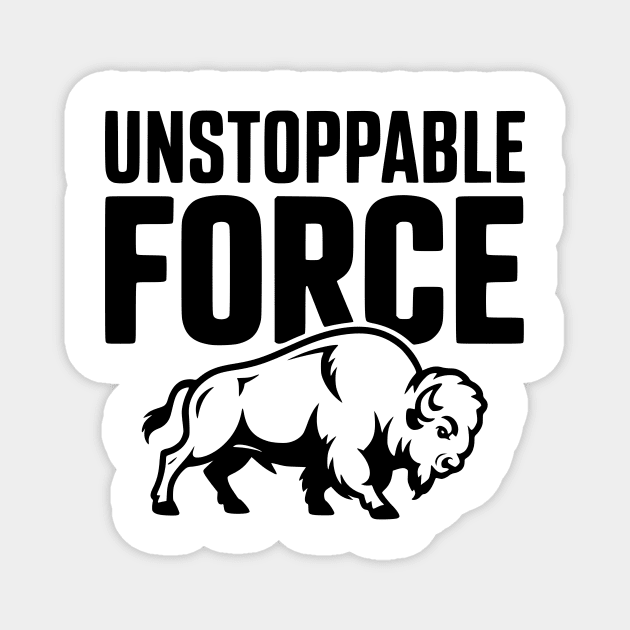 Unstoppable Force Magnet by Frank Ring