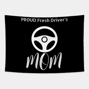 Proud Fresh Driver Mom Tapestry