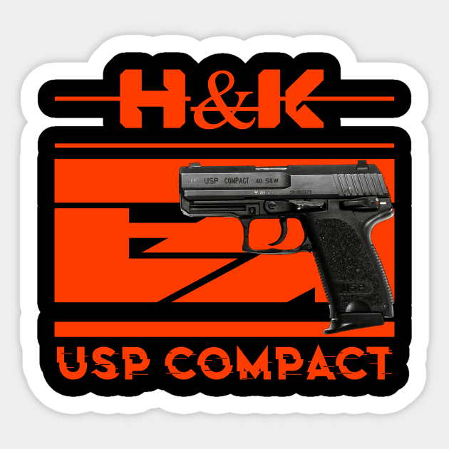 HK USP Compact - Pistol - Sticker