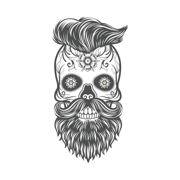 Handsome Skull by MaiKStore