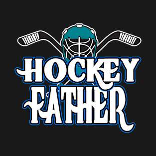 Hockey Dad Kids Hockey Father League Championship T Shirt - FATHER T-Shirt