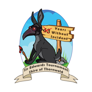 Eddies Fundraiser Shirt: Dark Bunny Version T-Shirt