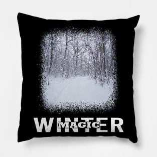 winter magic Pillow