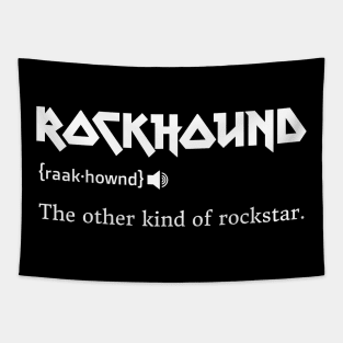 Rockhound - The Other Rockstar design- Funny Geology Tapestry
