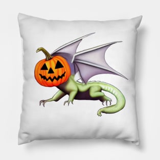 Jack-O-Lantern Dragon Pillow