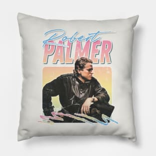 Robert Palmer / Retro 80s Aesthetic Fan Design Pillow