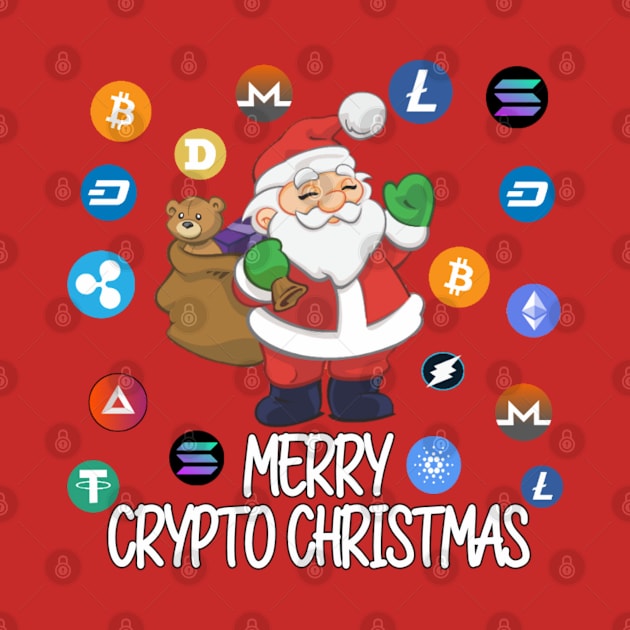 Crypto Christmas Santa Claus by sukhendu.12