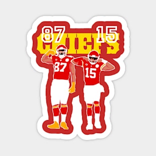 Chiefs : Patrick mahomes and Travis kelce Magnet