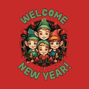 Welcome New Year 2024 T-Shirt