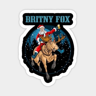 BRITNY FOX BAND Magnet