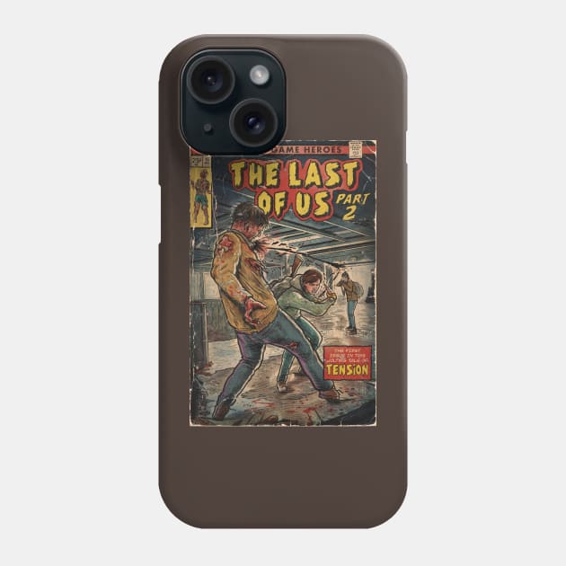 The Last of Us 2 - Jackson fan art comic cover Phone Case by MarkScicluna