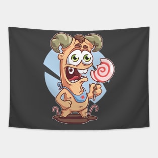 Monster sweets lover Tapestry