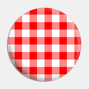 retro style in red squares Pin