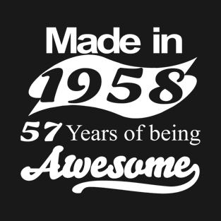 Made in 1958 T-Shirt