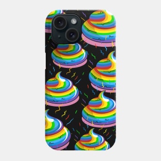 Rainbow Poo Party - Magical Unicorn Phone Case