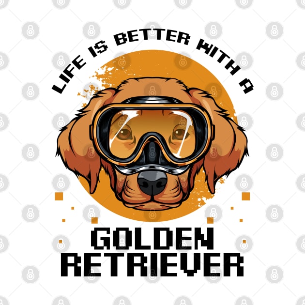 Golden Retriever by Lumio Gifts