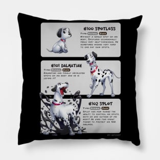 Dalmatian Evolutions Pillow