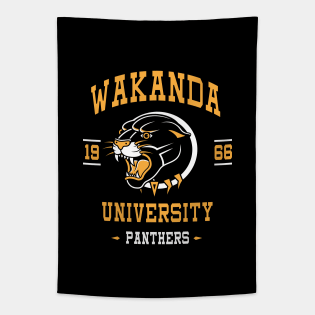 Wakanda University Tapestry by Woah_Jonny