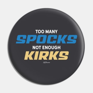 Kirk & Spock Pin