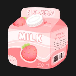 Cute kawaii milk cartons T-Shirt