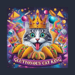 gluttonous cat king T-Shirt