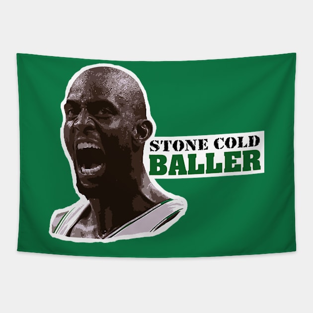 Stone Cold Baller Garnett Tapestry by starlingm028