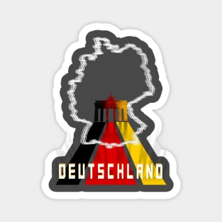 Germany Map Magnet