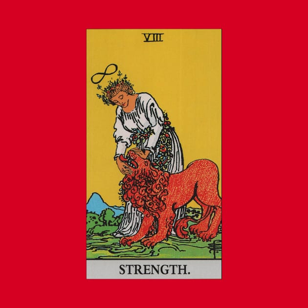 Strength Tarot Card by Star Scrunch