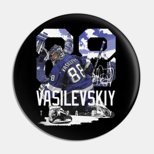 Andrei Vasilevskiy Tampa Bay Landmark Pin