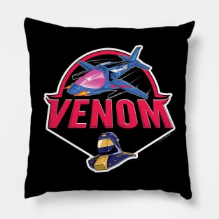 80s Cartoon Villian Pillow