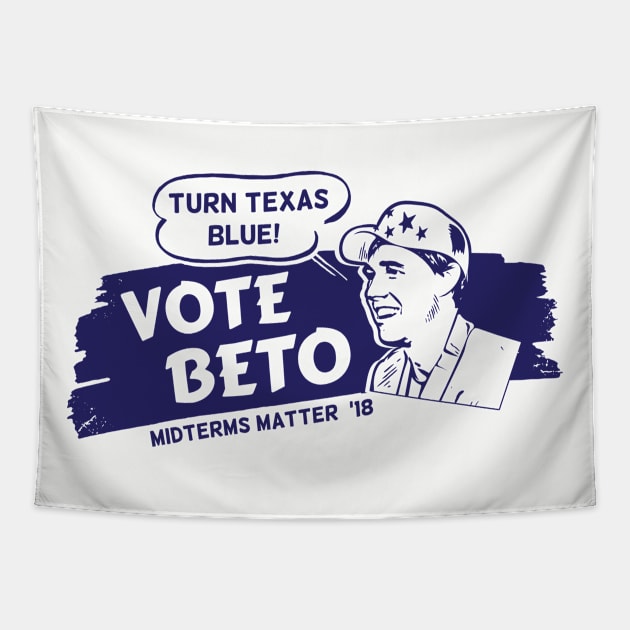 Vote Beto Tapestry by dan89