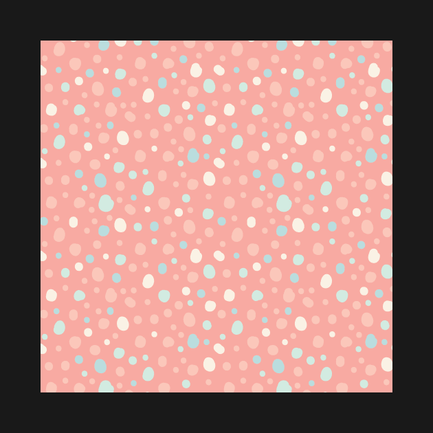 Pink Polka Dot Pattern by greenoriginals