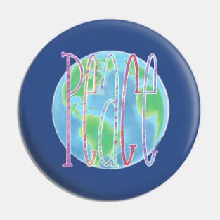 A Peaceful World Pin