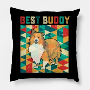 Best Buddy Sheltie Pillow