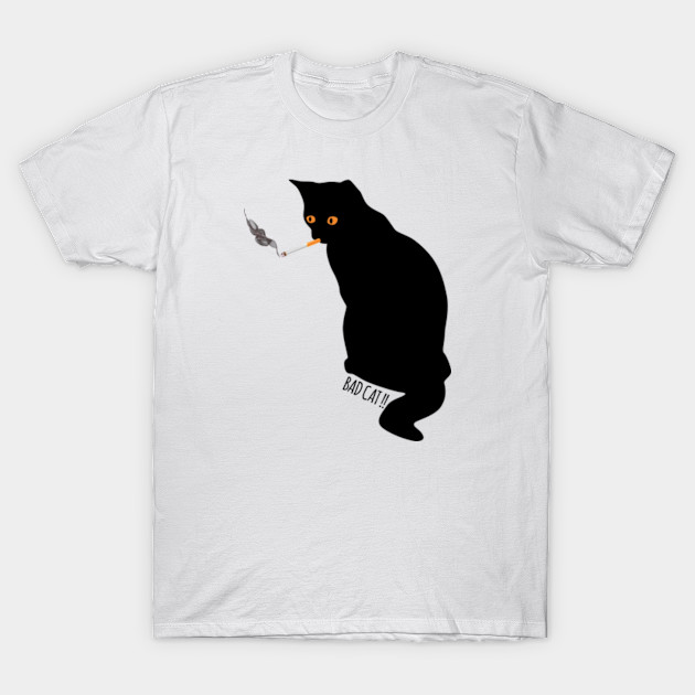 Rebel Smoking Bad Cat Black Cat Rebel Smoking Bad Cat Black