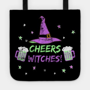 Funny Witch Design - Cheers Witches! Tote