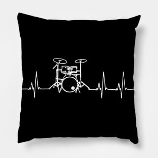 Drums Heartbeat Pillow
