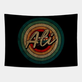 Ali  - Vintage Circle kaset Tapestry