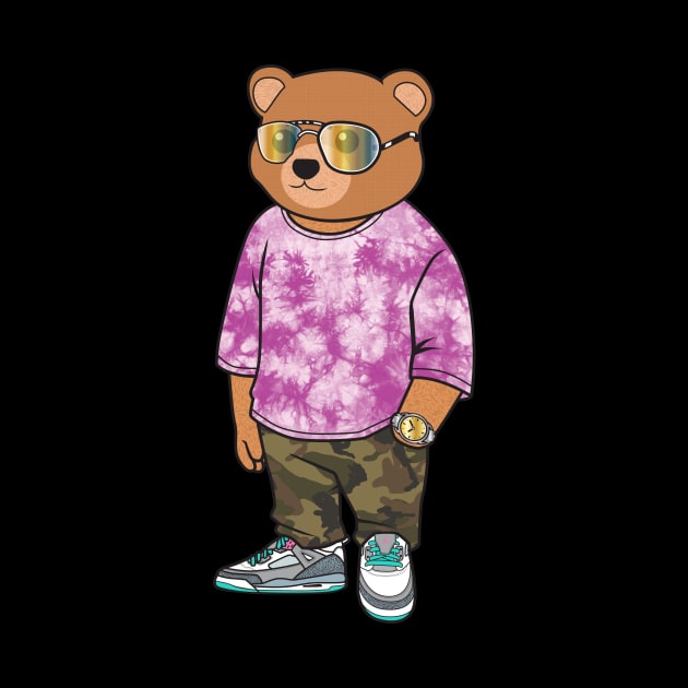 cool teddy bear tee by janvimar