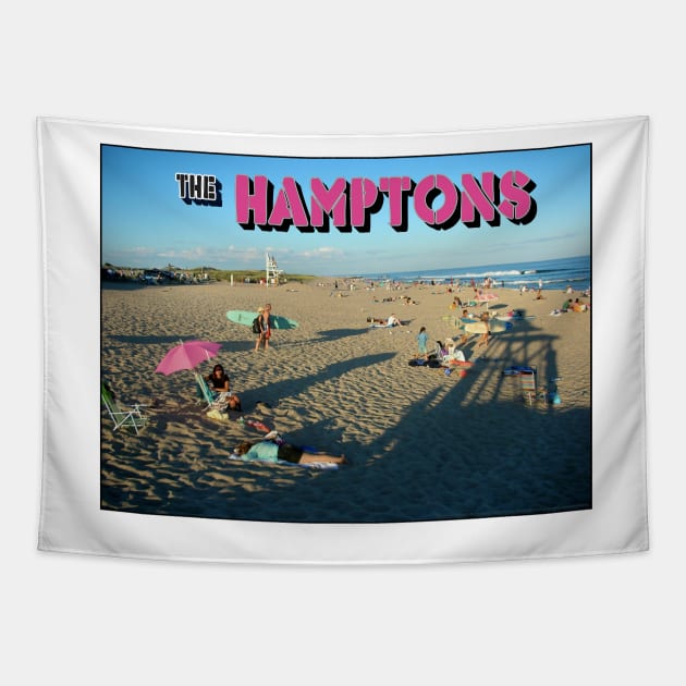 Beach Scene Tapestry by Degroom