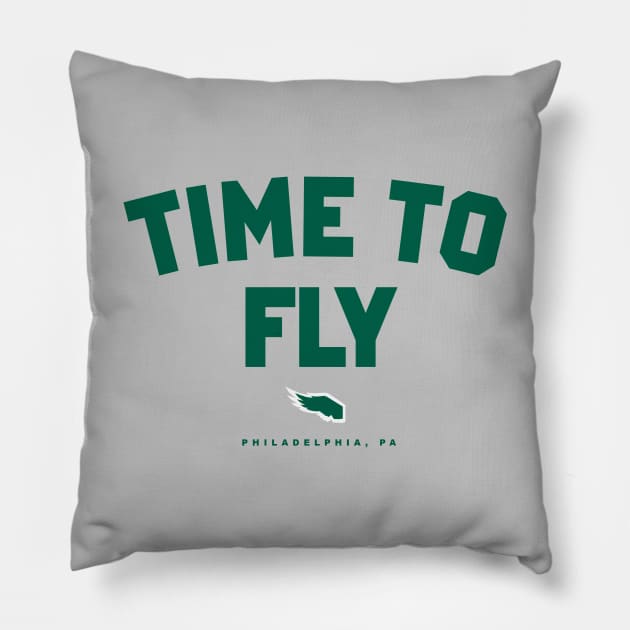 Time To Fly ALT Pillow by Center City Threads