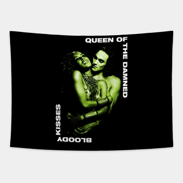 Queen Of The Damned - Bloody Kisses Tapestry by WithinSanityClothing